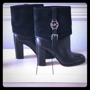 New Micheal Kors ankle boots comfy block heel .